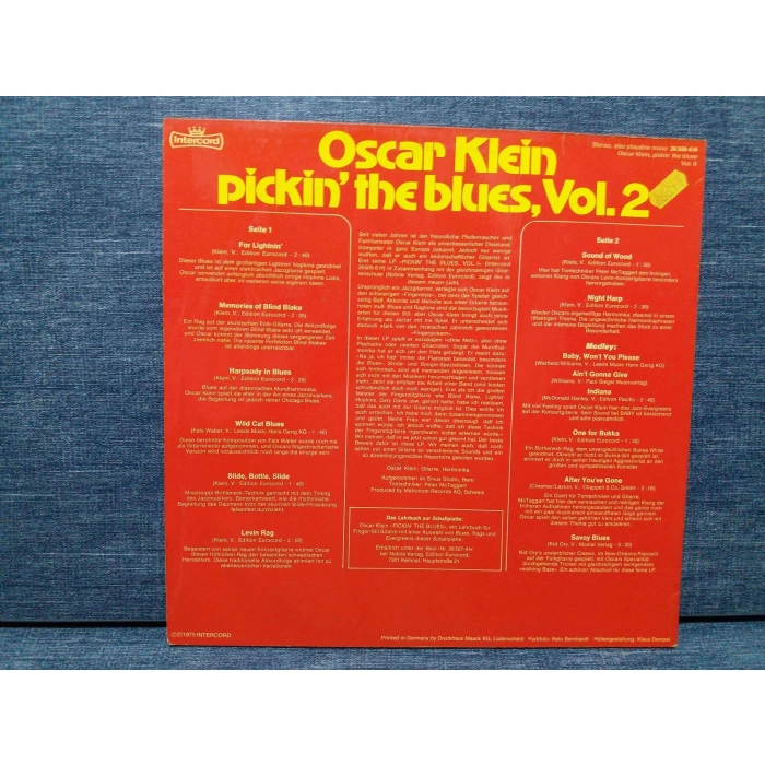 OSCAR KLEIN PICKIN THE BLUES