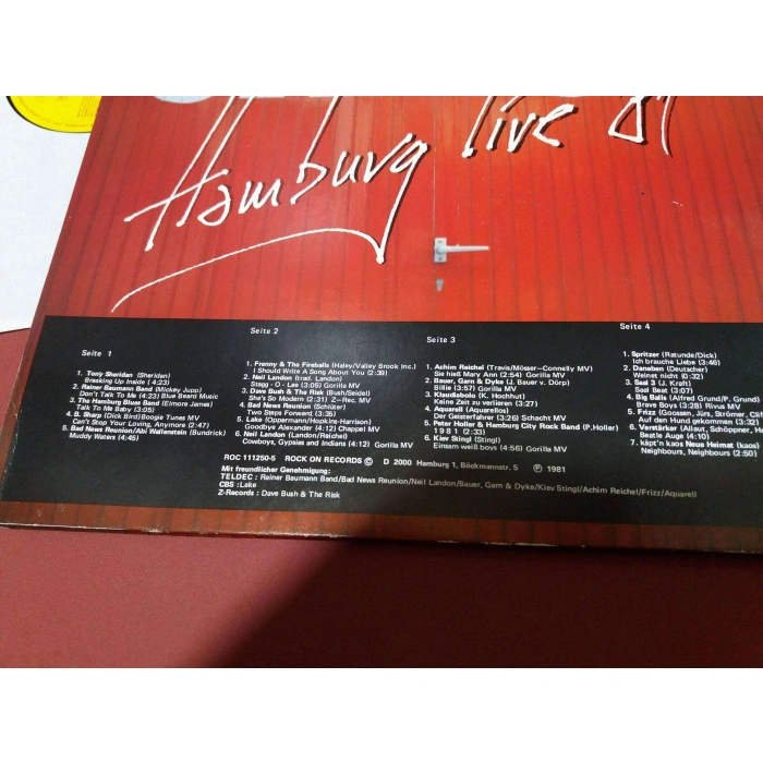 OXMOX HAMBURG LIVE   2 LP