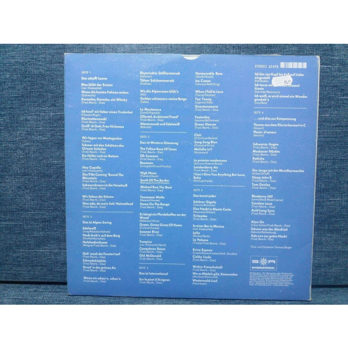 PARTY TANZ 84 MELODIEN FOLK WESTERN SONG   3 LP