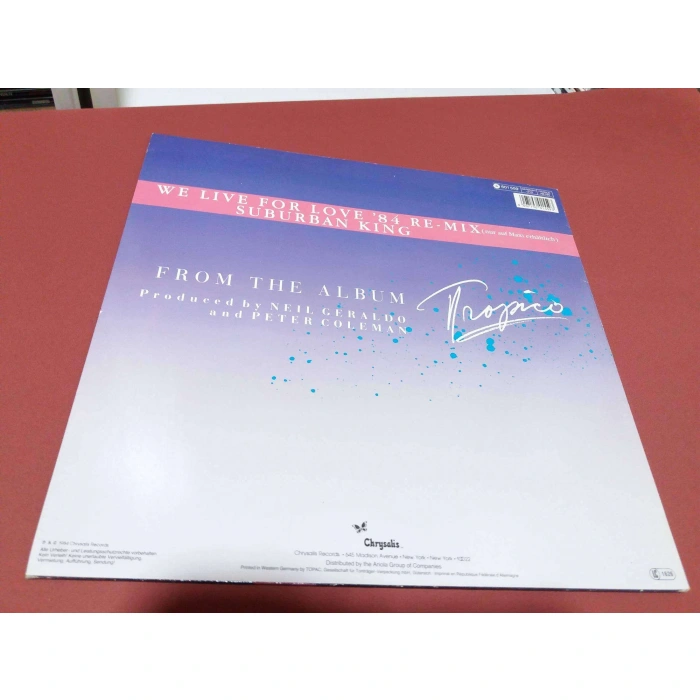 PAT BENATAR WE BELONG MAXI LP