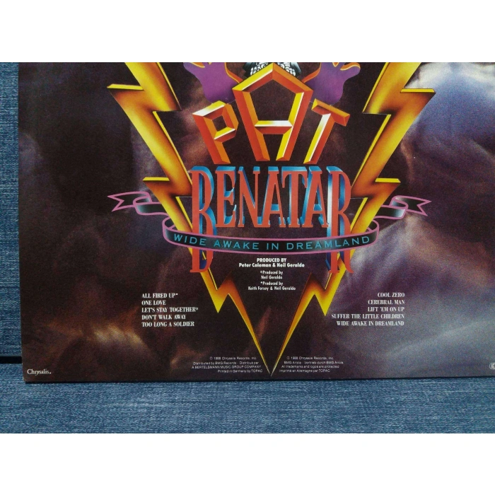PAT BENATAR WIDE AWAKE IN DREAMLAND