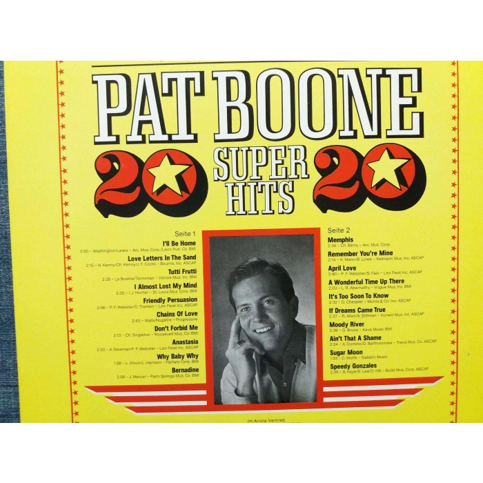 PAT BOONE 20 SUPER HITS
