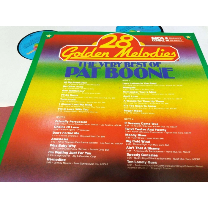 PAT BOONE BEST OF  2 LP