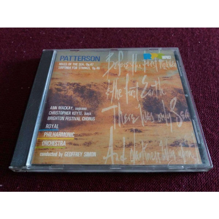 PATTERSON MASS OF THE SEA