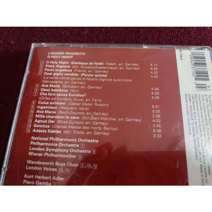 PAVAROTTI O HOLY NIGHT