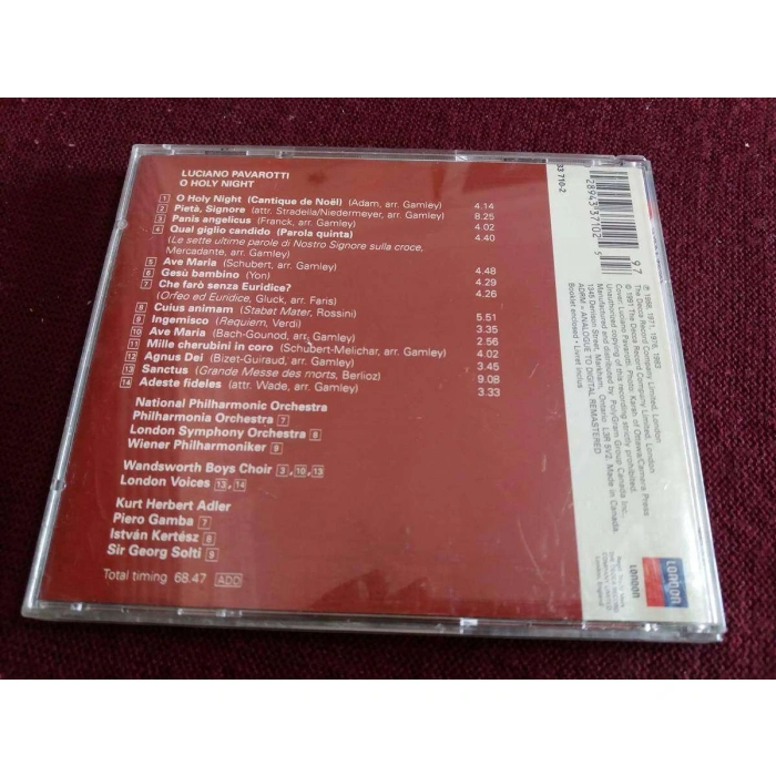 PAVAROTTI O HOLY NIGHT