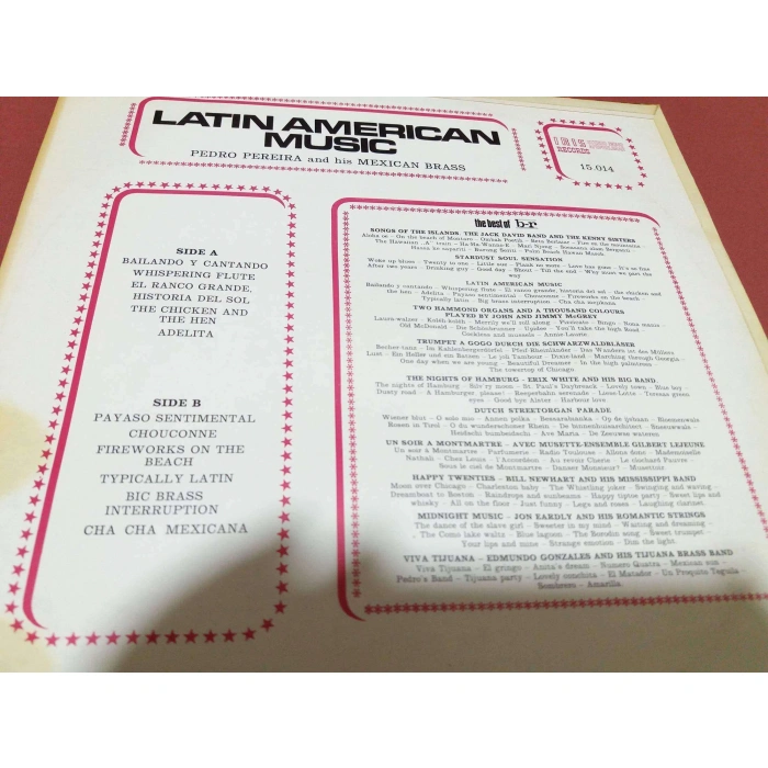 PEDRO PEREIRA MEXICAN BRASS LATIN AMERICAN MUSIC