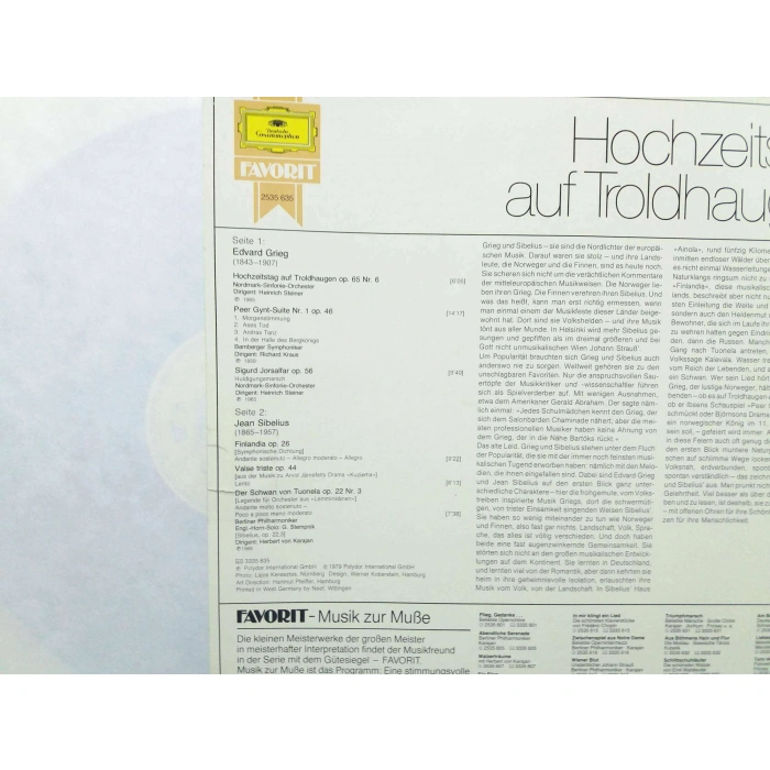 PEER GYNT SUITE Nr.1 KARAJAN