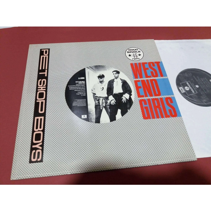 PET SHOP BOYS WEST AND GIRLS  MAXI LP