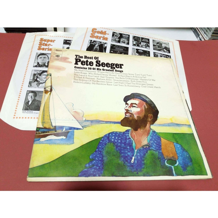 PETE SEEGER THE WORLD BEST OF     2 LP