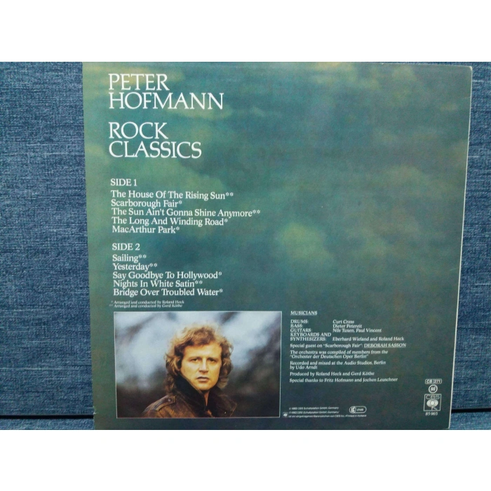 PETER HOFMANN ROCK CLASSICS LP