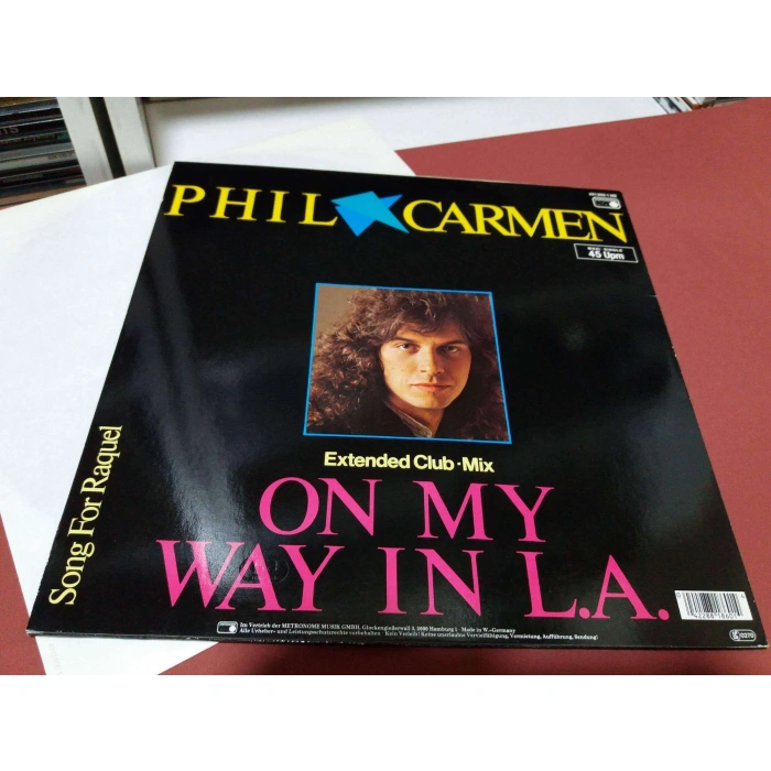 PHIL CARMEN ON MY WAY IN L.A MAXI LP