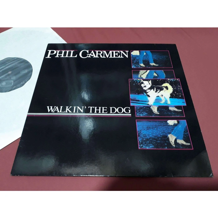 PHIL CARMEN WALKIN THE DOG