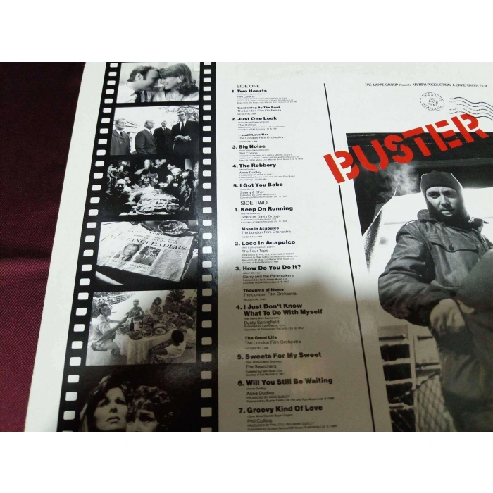 PHIL COLLINS BUSTER FILM SOUNDTRACK