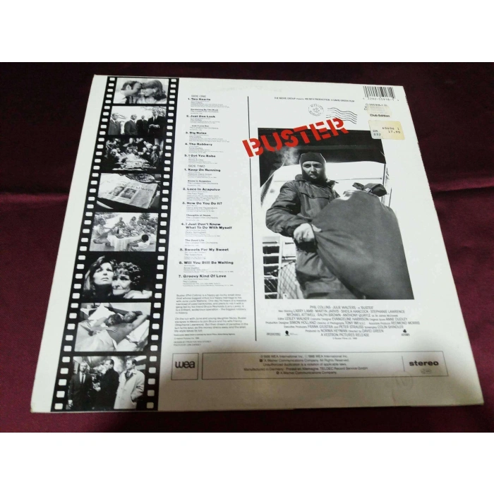 PHIL COLLINS BUSTER FILM SOUNDTRACK