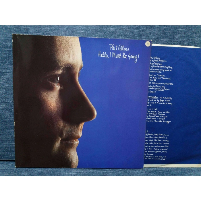 PHIL COLLINS HELLO I MUST BE GOING ALBUM