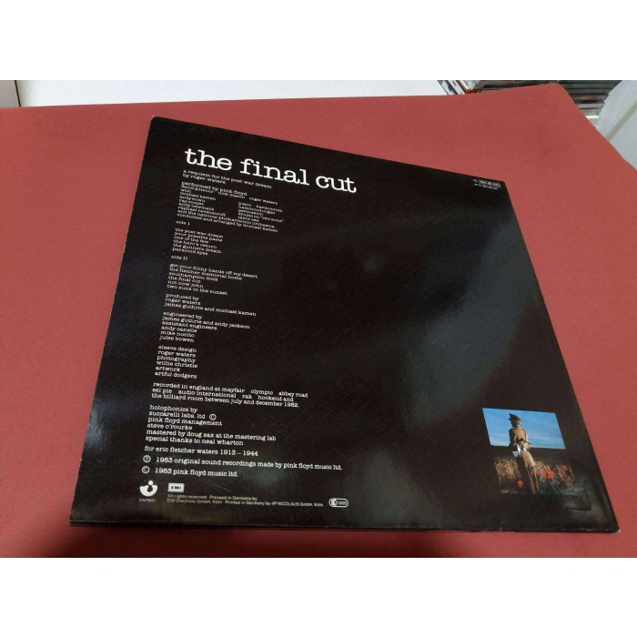 PINK FLOYD THE FINAL CUT