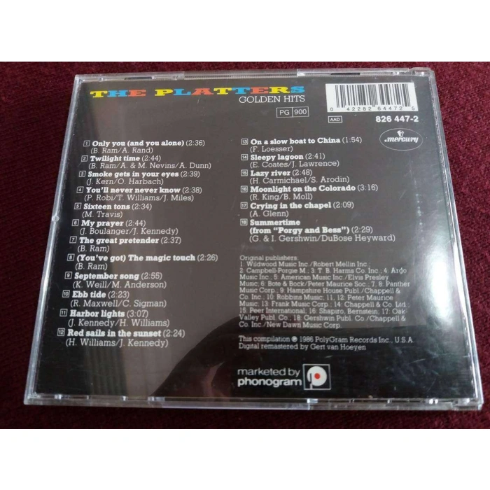 PLATTERS GOLDEN HITS