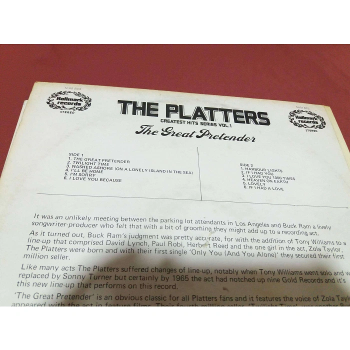 PLATTERS GREAT PRETENDER
