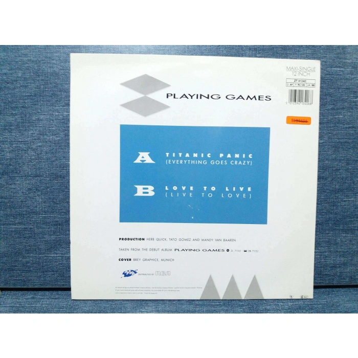 PLAYING GAMES TITANIC PANIC MAXI LP