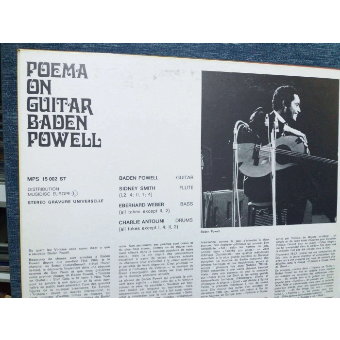 POEMA ON GUITAR BADEN POWELL