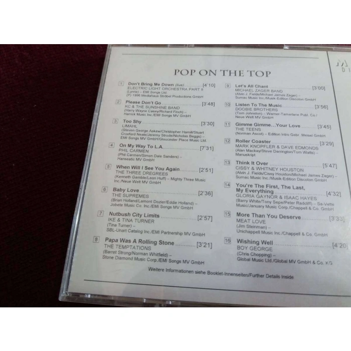 POP ON THE TOP HITS