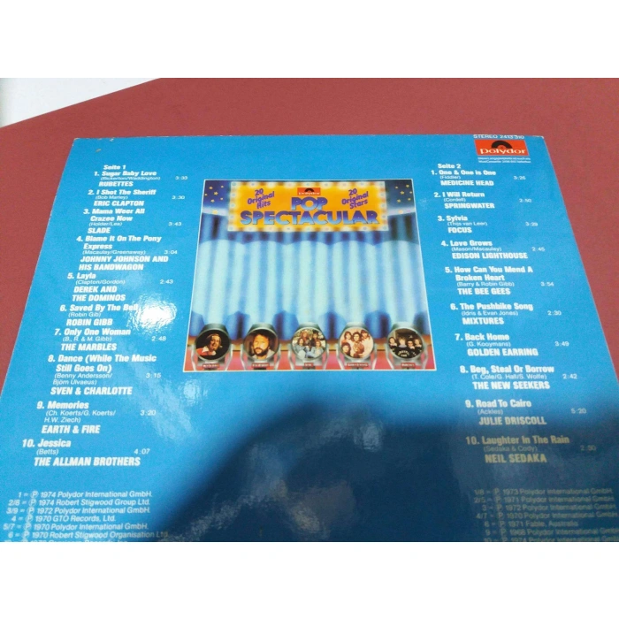 POP SPECTACULAR 20 STAR HITS