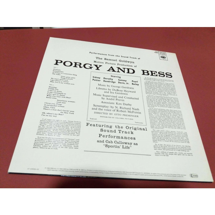PORGY AND BESS FILM FILM MUSIC