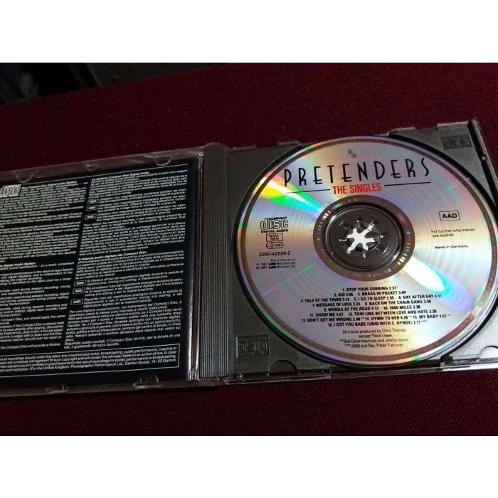 PRETENDERS THE SINGLES