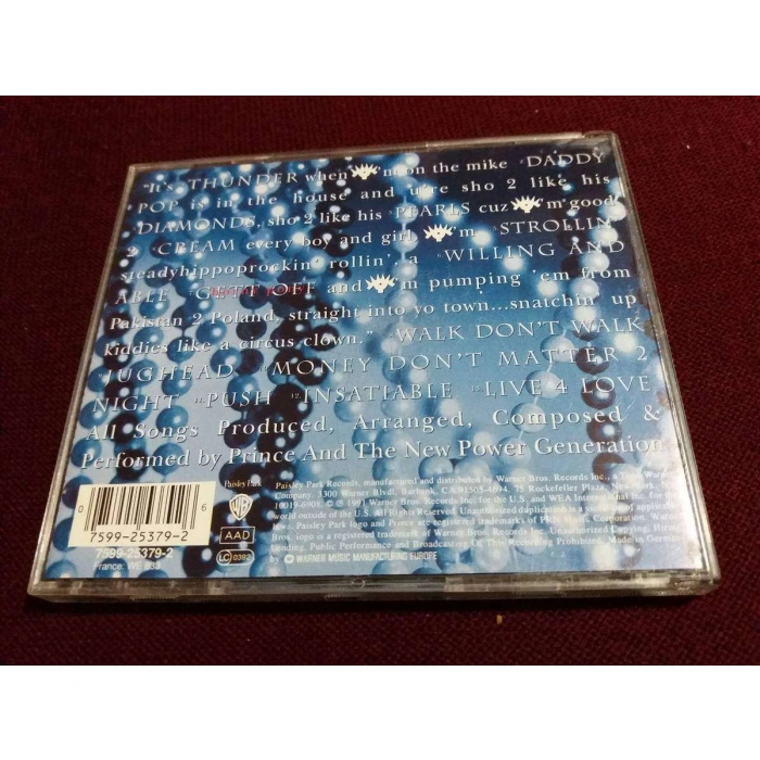 PRINCE NEW POWER DIAMONDS AND PEARLS