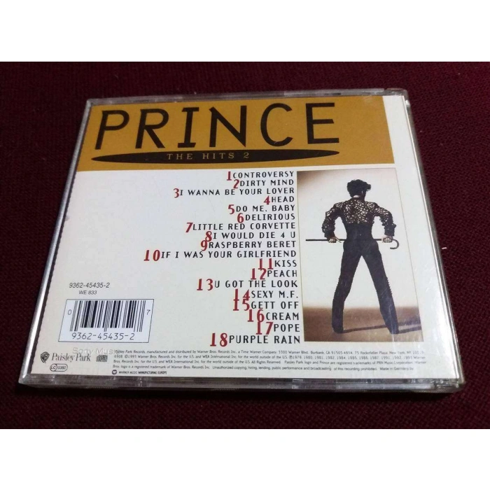 PRINCE THE HITS 2