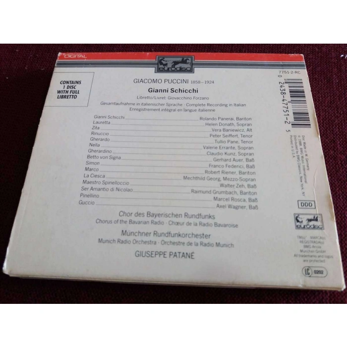 PUCCINI GIANNI SCHICCHI