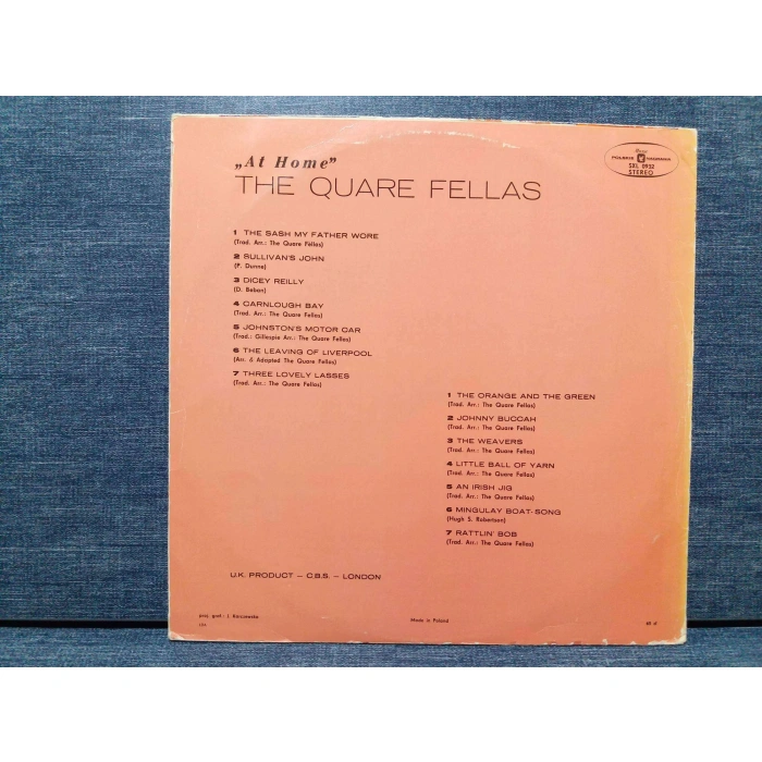 QUARE FELLAS  AT HOME  (POLONYA PRESS)