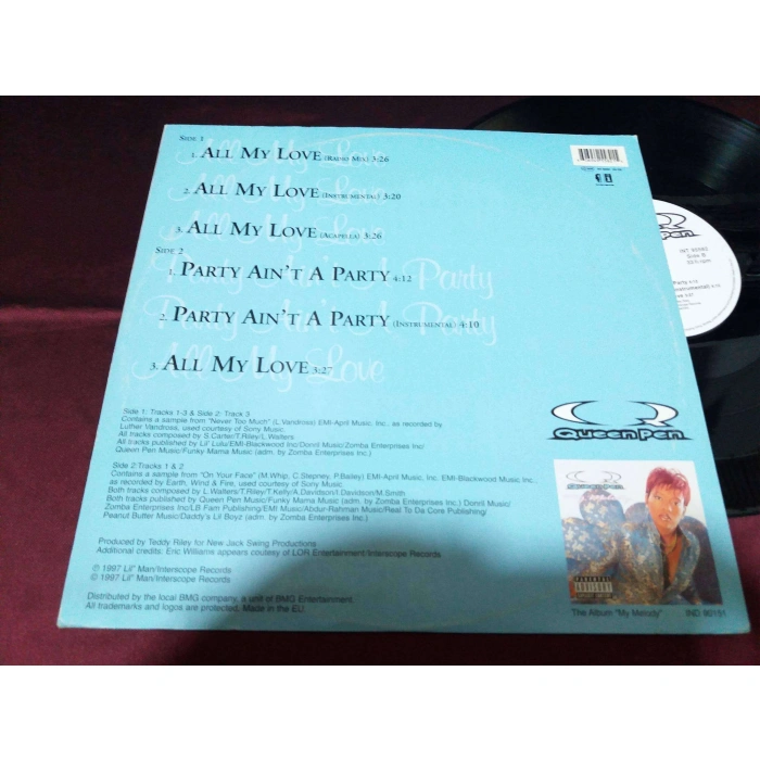 QUEEN PEN ALL MY LOVE  MAXI LP