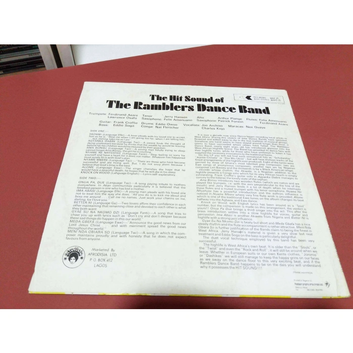 RAMBLER DANCE BAND HIT SOUND