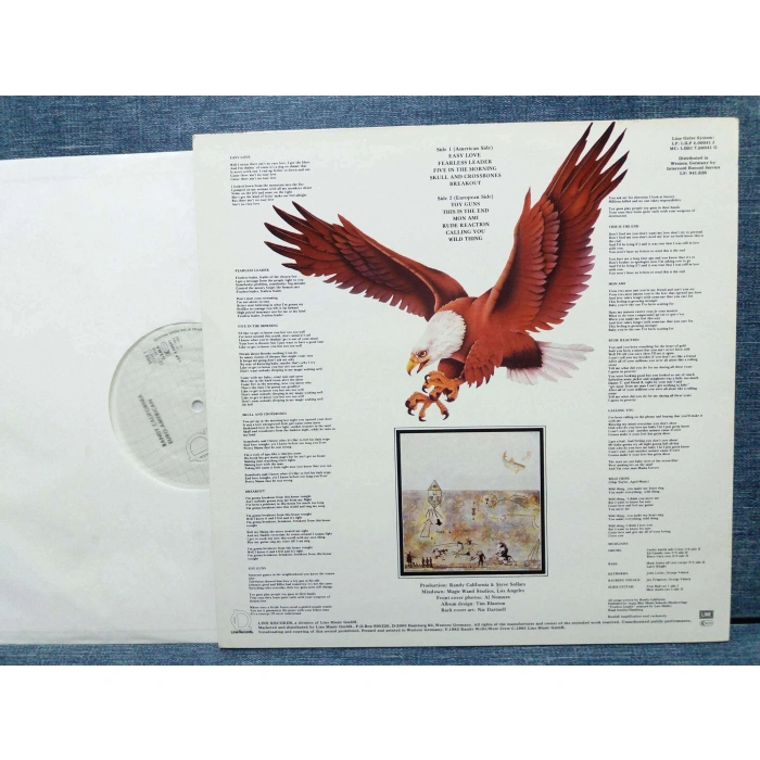 RANDY CALIFORNIA EURO AMERICAN  (BEYAZ LP)