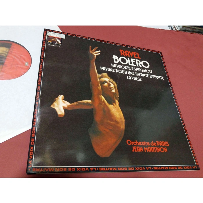 RAVEL BOLERO ESPAGNOLE LA VALSE JEAN MARTINON