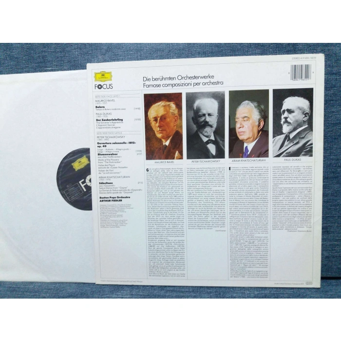 RAVEL BOLERO  -  TSCHAIKOWSKY  1812 OVERTURE  -  ARAM KHATSCHATURIAN