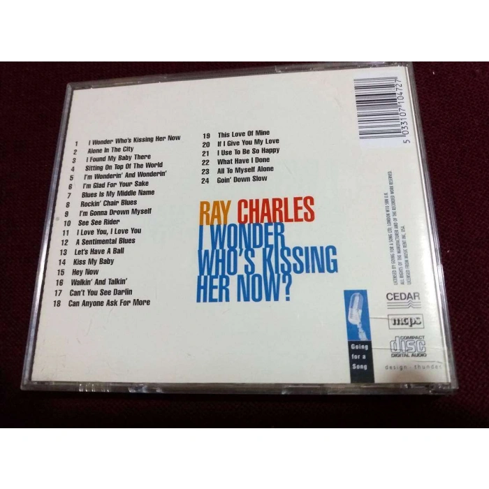 RAY CHARLES I WONDER WHOS KISSING HER NOW