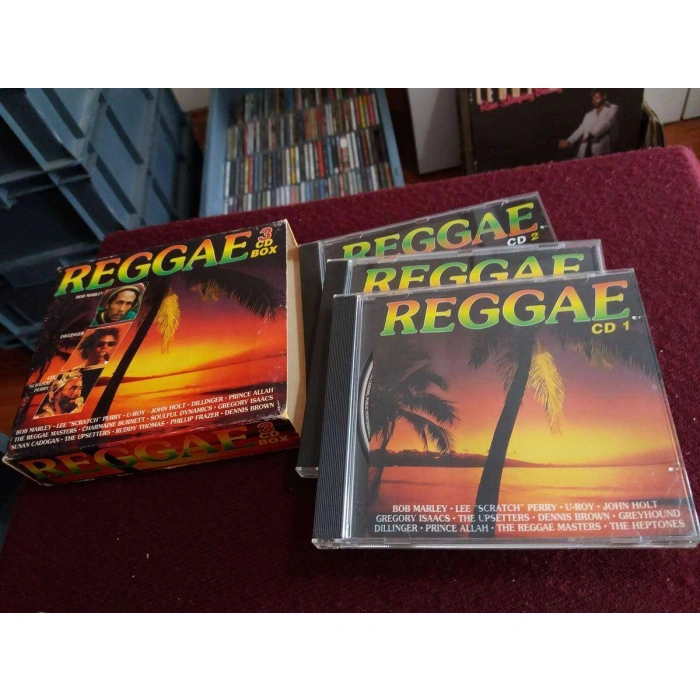REGGAE MUSIC  3 CD BOX ALBUM
