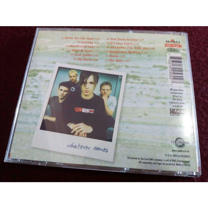 WHATEVER COMES RENVENTED