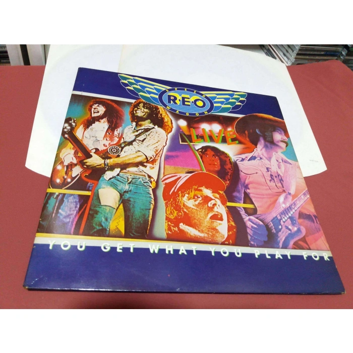 REO SPEEDWAGON LIVE PLAY FOR  2 LP