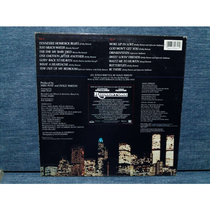 RHINESTONE SLYVESTER STALLONE FILM MUSIC