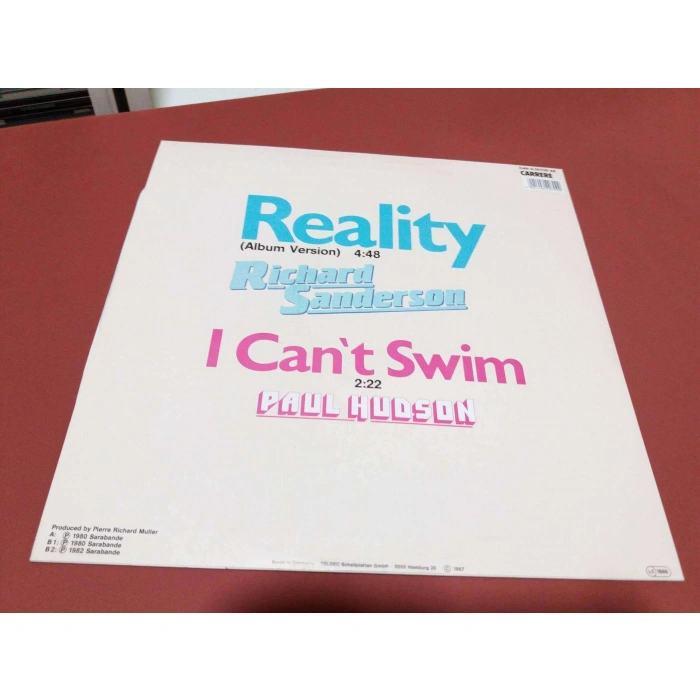 RICHARD SANDERSON REALITY  MAXI LP