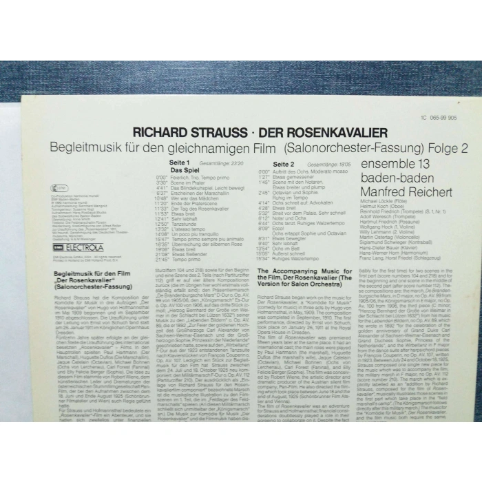 RICHARD STRAUSS ROSENKLAVIER