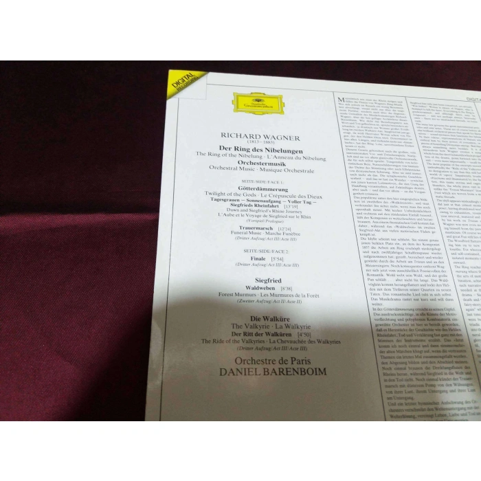 RICHARD WAGNER DER RING DES NIBELUNGEN