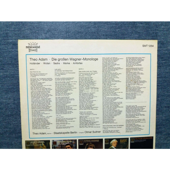 RICHARD WAGNER THEO ADAM