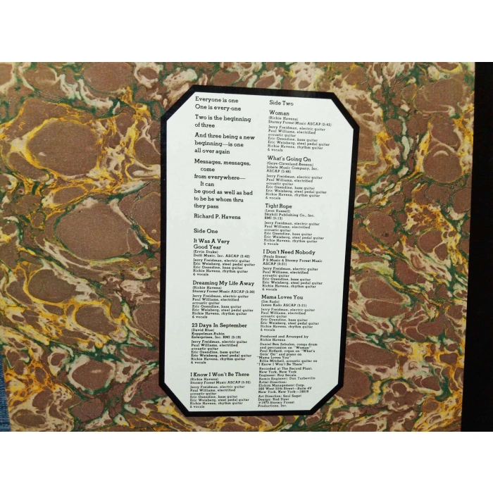 RICHIE HAVENS PORTFOLIO