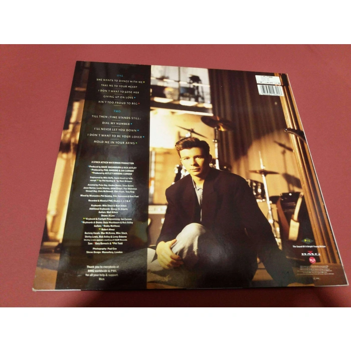 RICK ASTLEY HOLD ME IN YOUR ARMS