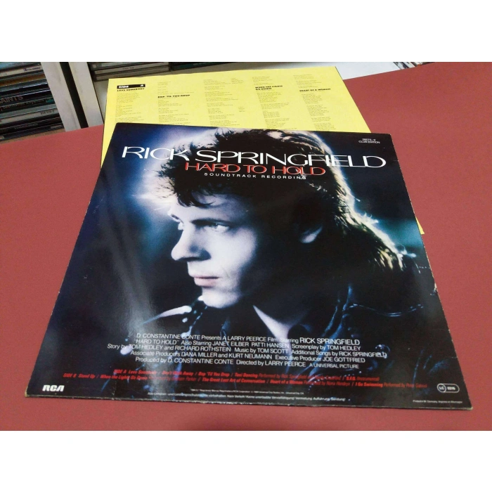 RICK SPRINGFIELD HARD TO HOLD